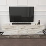 Hanah Home Soporte para TV Blanco Mármol